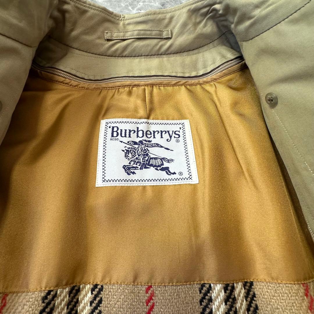 バーバリー♡トレンチコート　ベルトライナー　ノバチェック カーキ　7AB