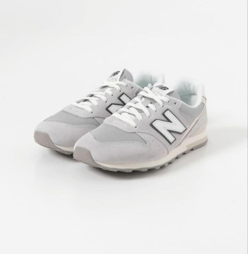 【新品】ニューバランス　スニーカー　WL996　グレー　24.5cm　送料込