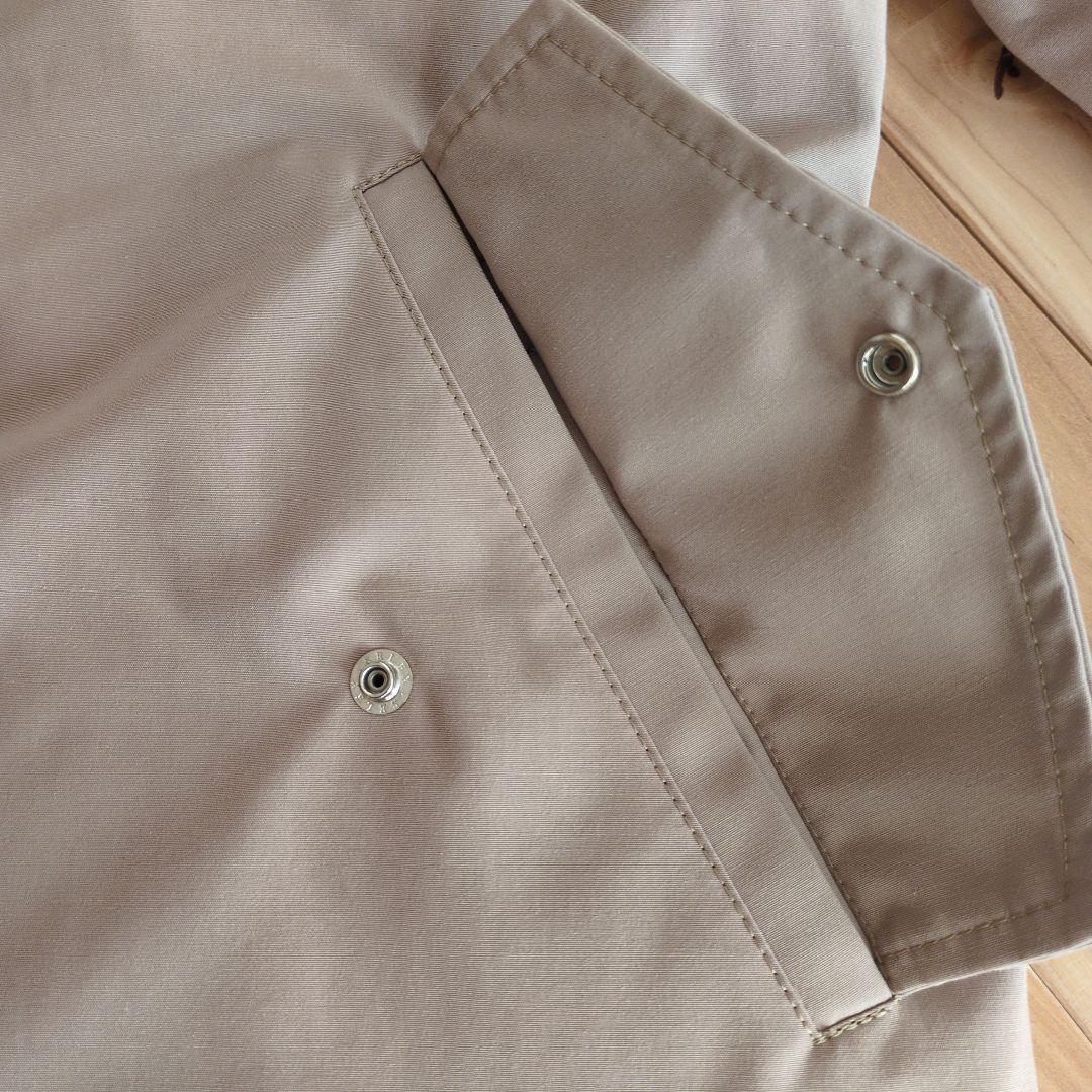 23区 ミリタリー フーデット モッズ ダウン コート ベージュ M 38