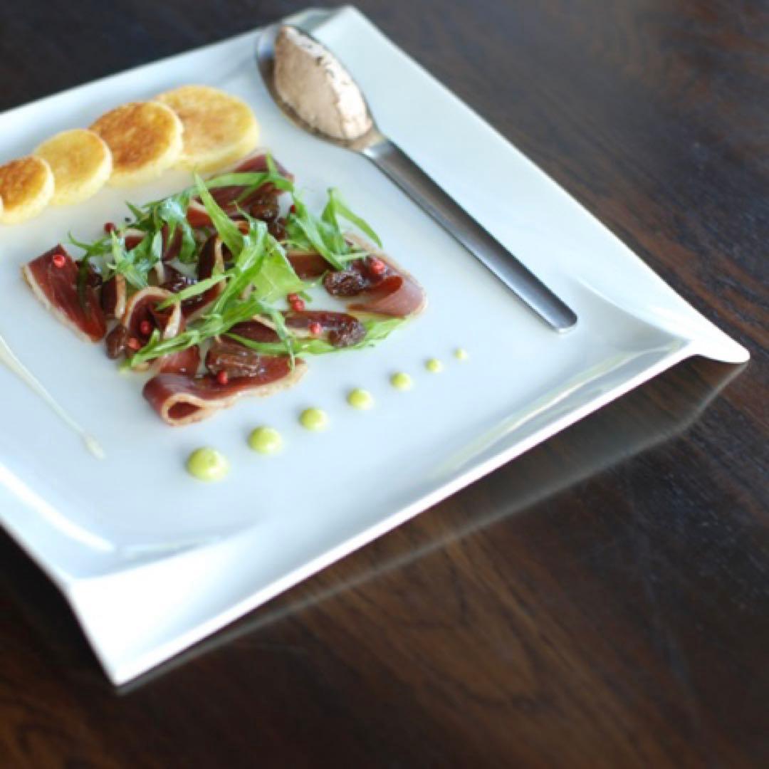 マルミツ 陶器 sobokai ピンチ スクエア プレート　６枚セット