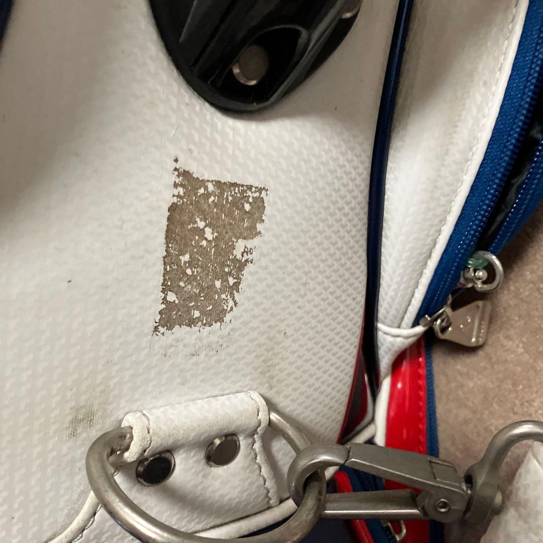 Le coq sportif ルコックスポルティフ　キャディバッグ　白