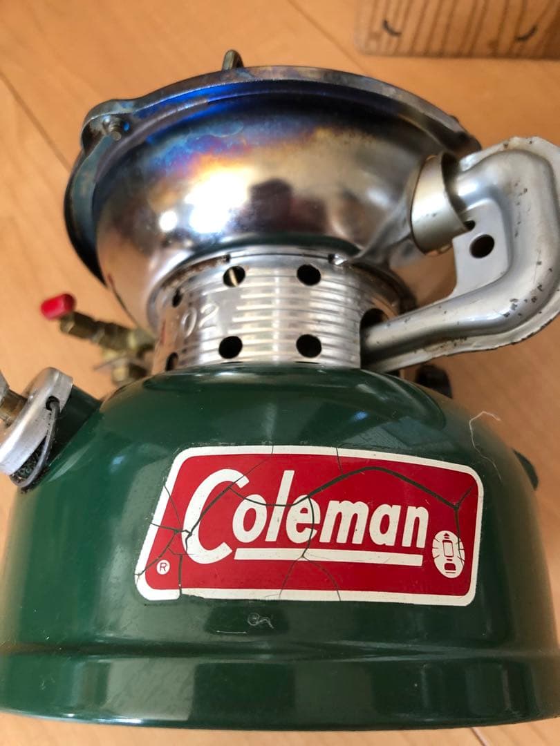 コールマン502 2レバー　ビンテージ　81年12月