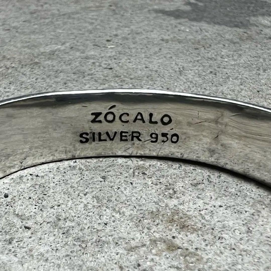 ZOCALO ソカロ ワイドアイビーバングル シルバー950 ドージェ ゴシック