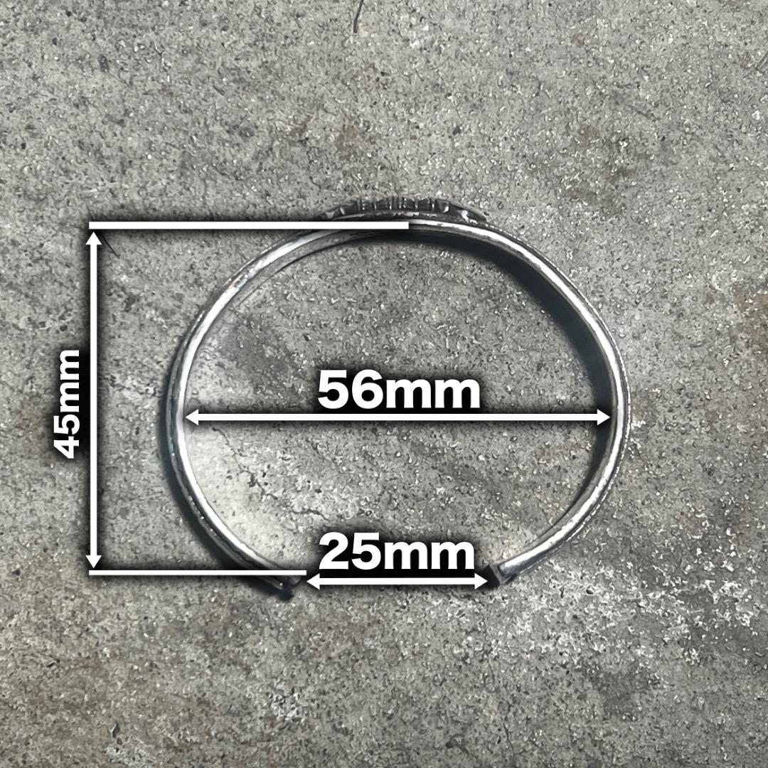 ZOCALO ソカロ ワイドアイビーバングル シルバー950 ドージェ ゴシック