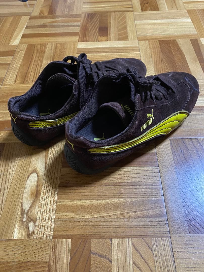 ryoo 　PUMA スピードキャット　ブラウン✖️イエロー