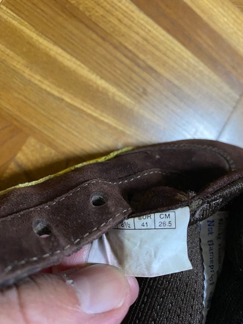 ryoo 　PUMA スピードキャット　ブラウン✖️イエロー