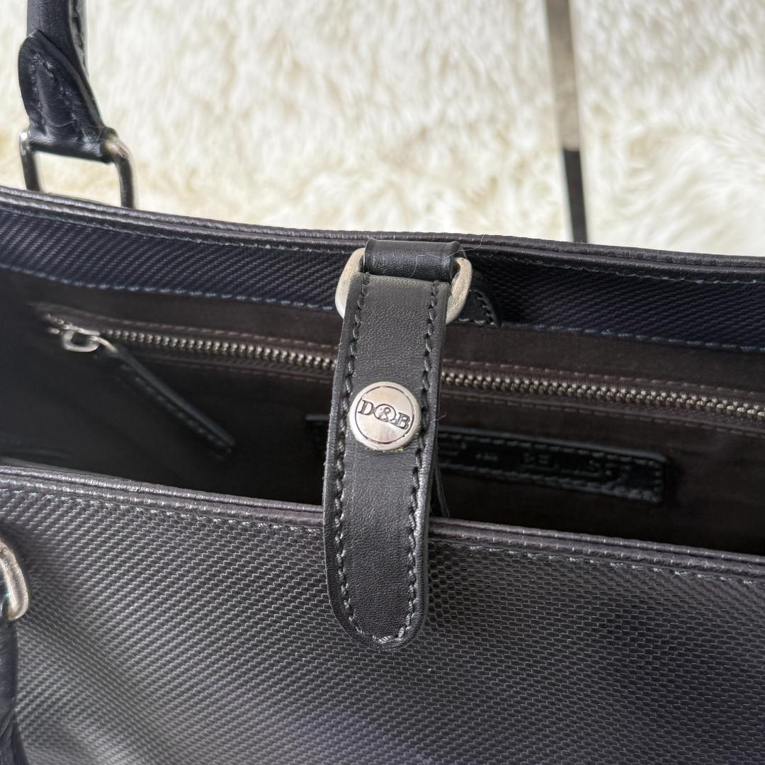 【定価68250円】BEAMS F別注 ダニエル＆ボブ レザー トートバッグ 黒