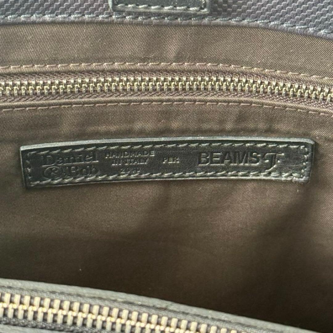 【定価68250円】BEAMS F別注 ダニエル＆ボブ レザー トートバッグ 黒