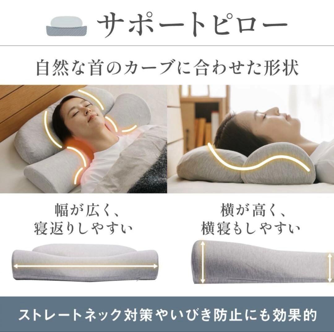 首と肩がホッとする枕PLUS