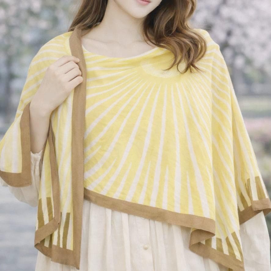 エルメス 三角スカーフ ポワントゥ 80×180 大判ストール シルクジャージー