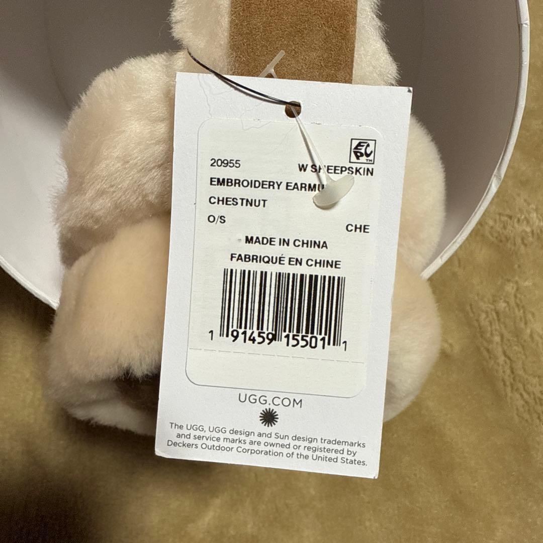 【またん】UGG イヤーマフ　チェスナット