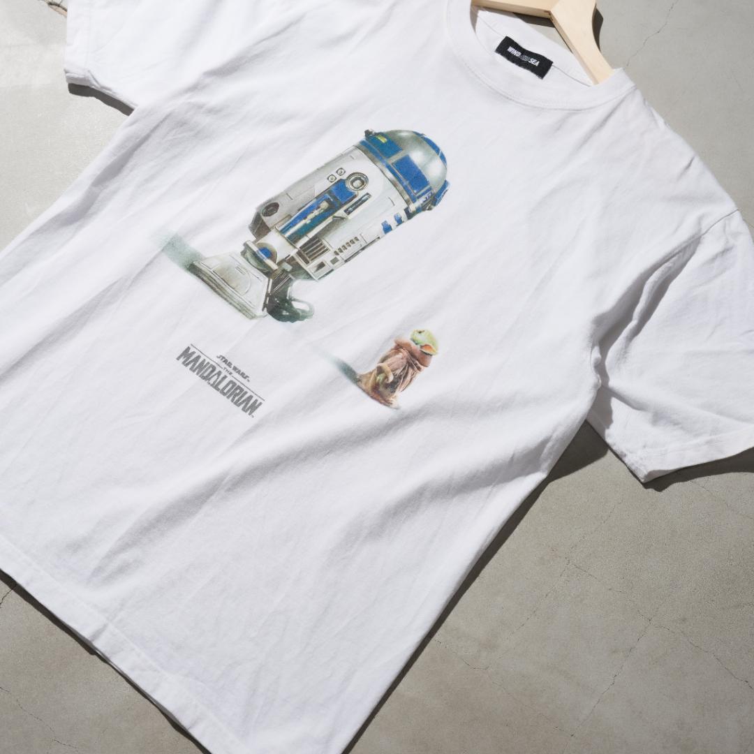 WIND AND SEA R2-D2 Tシャツ ホワイト VL