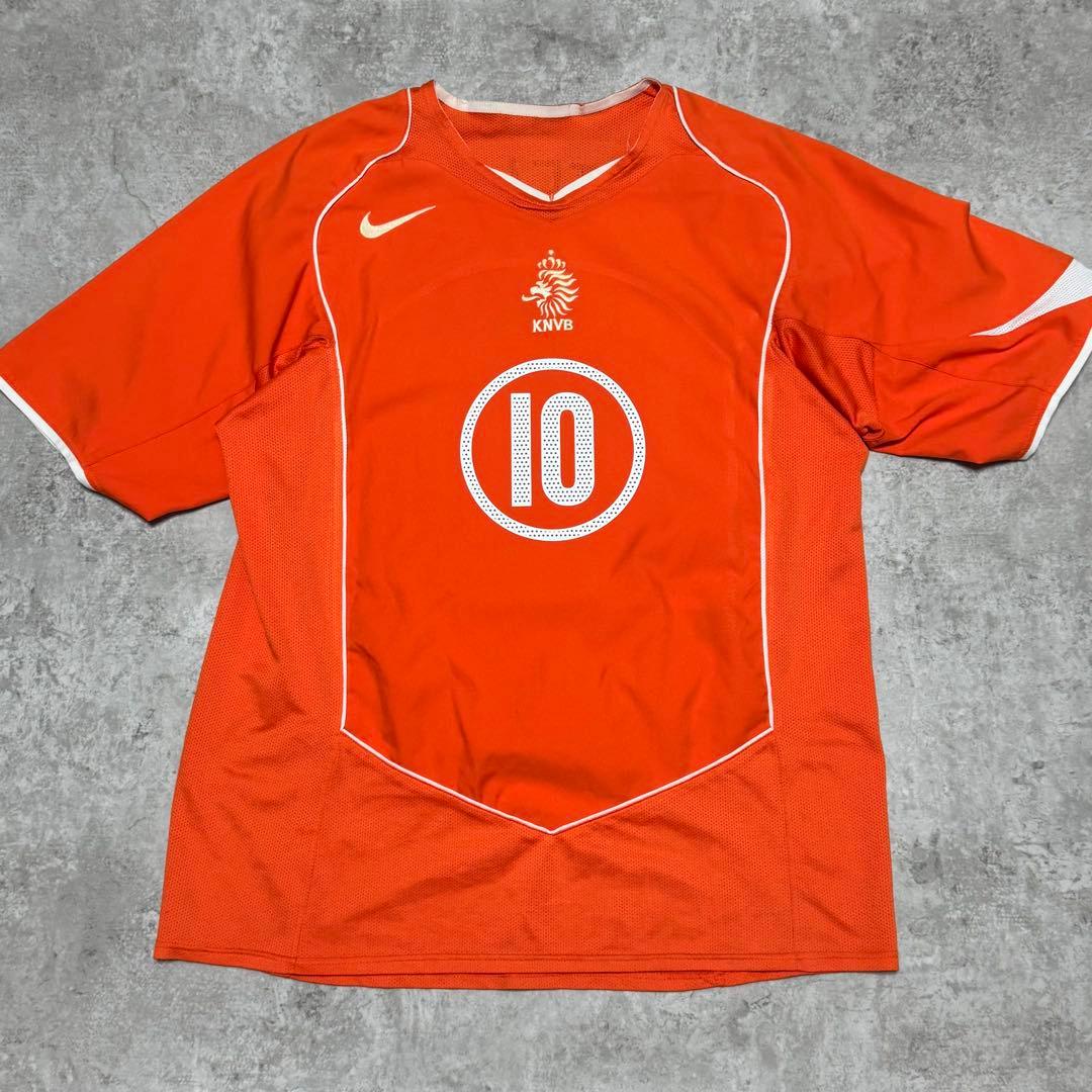 オランダ代表 2004 #10 ファンニステルローイ ユニフォーム