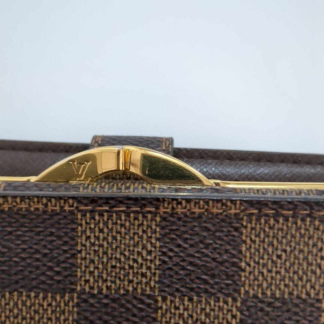 Louis Vuitton ダミエがま口　ヴィエノワ 二つ折り財布　ルイヴィトン