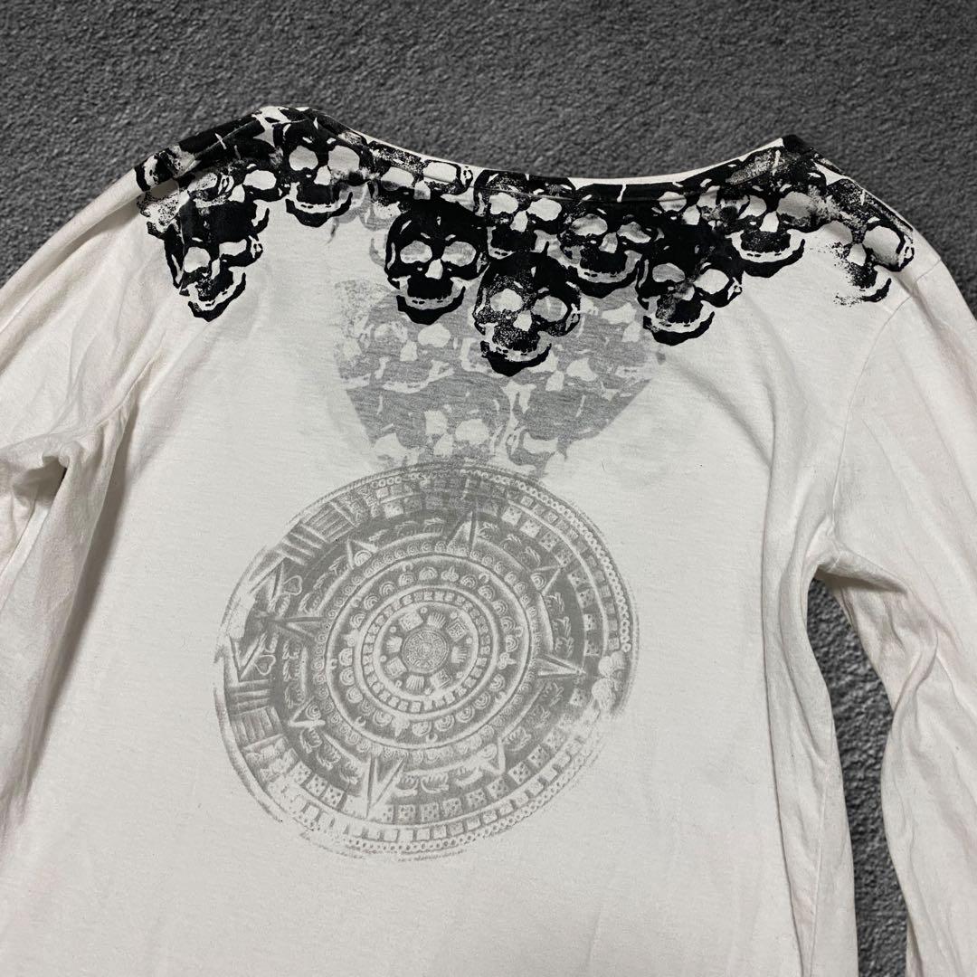 トップス L.G.B. MAYA LSV skulls print T-shirt