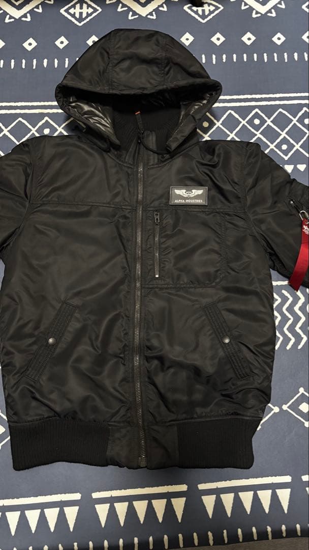 S*U様 ALPHA INDUSTRIES MA-1 ブラックジャケット