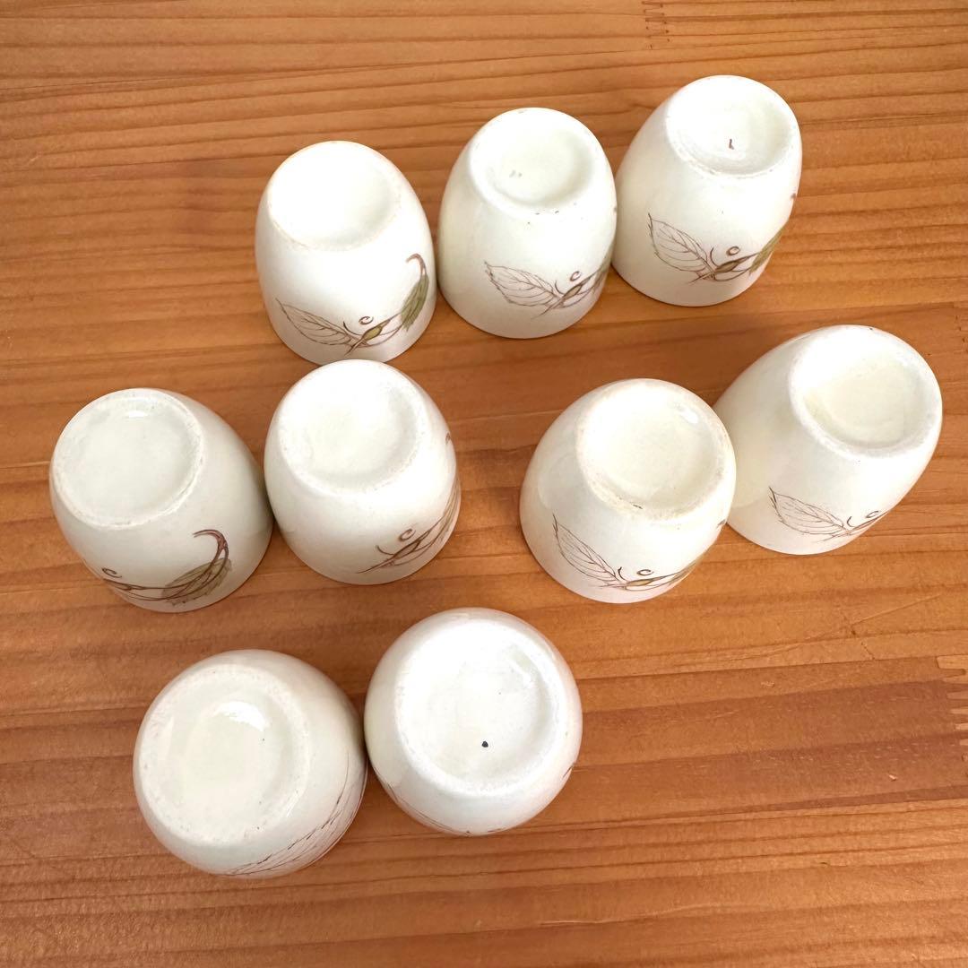 034 スージークーパー 希少パトリシアローズ エッグカップ 9種類セット