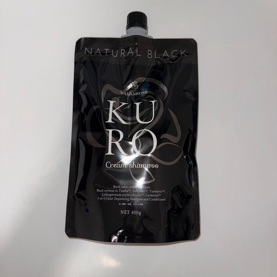 nonon  VRクロクリームシャンプー　ダークブラウン400g
