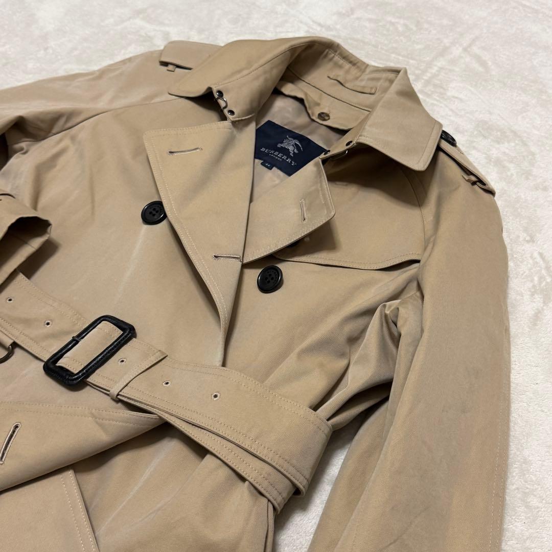 美品バーバリーロンドン　トレンチコート　ライナー付　メガチェック　44 ベージュ