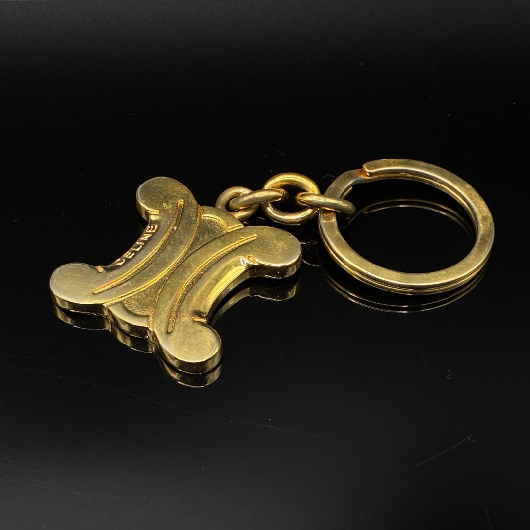 【美品】CELINE トリオンフ キーリング キーチャーム