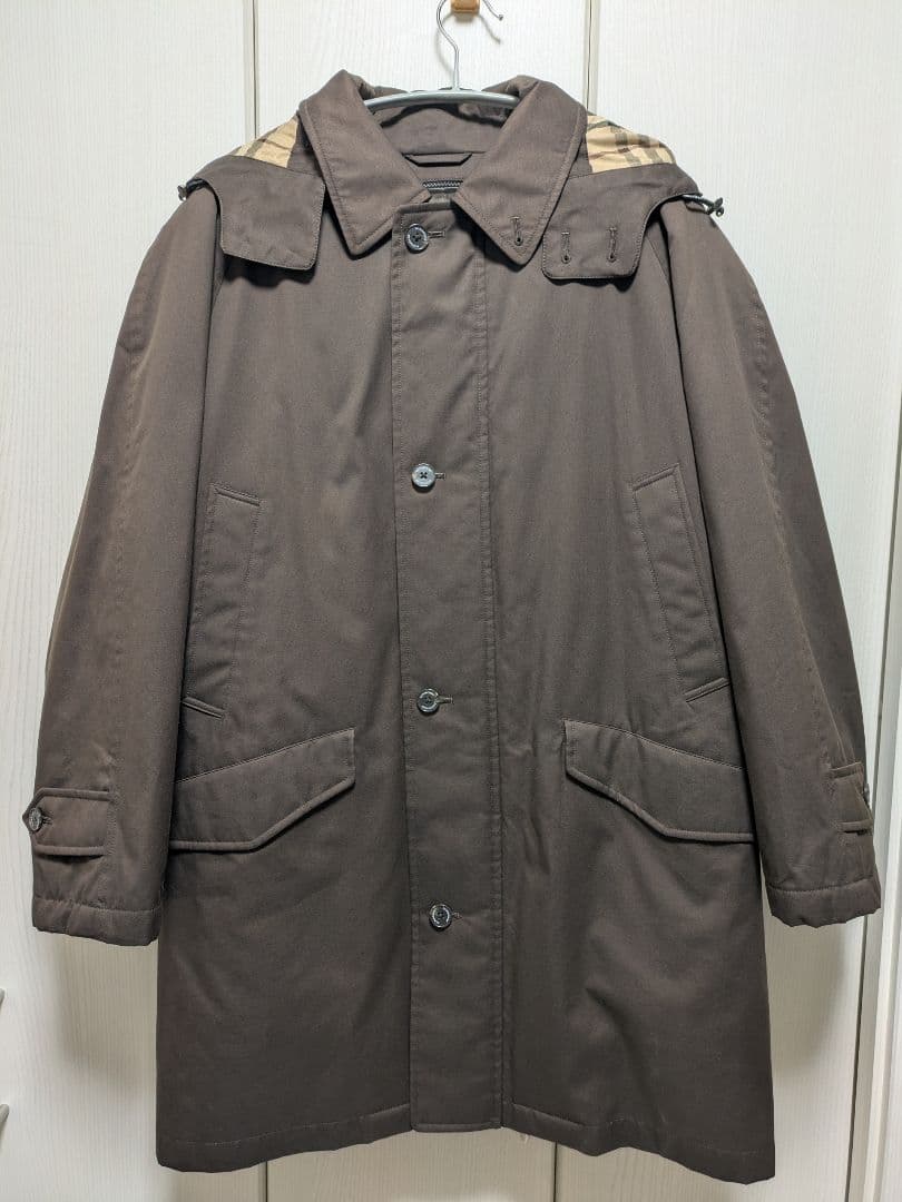 BURBERRY LONDON 中綿ライナー付き ステンカラーコート