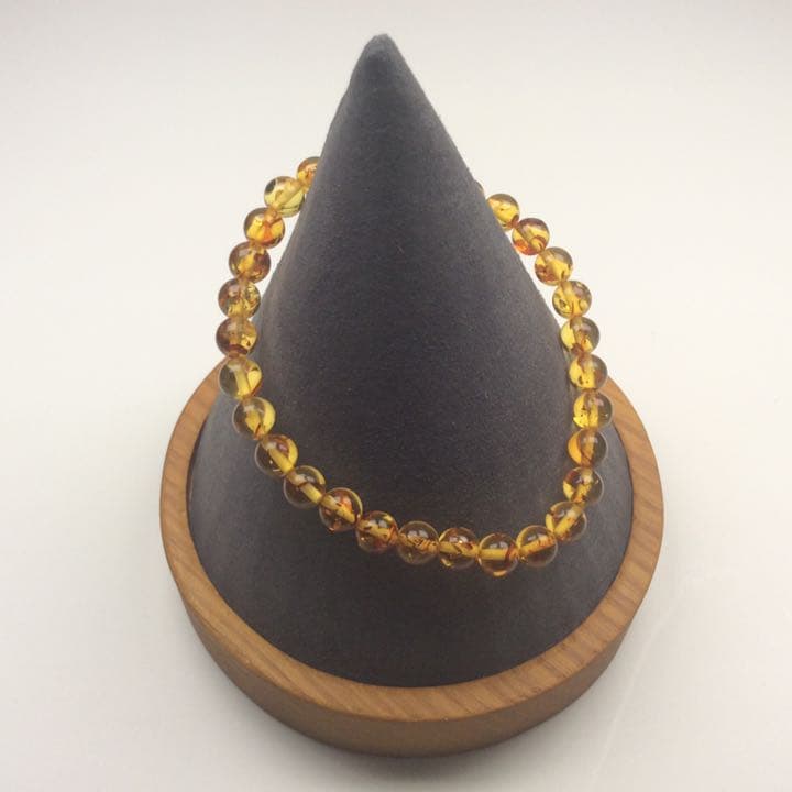 ⭐️最上級⭐️リトアニア産アンバー 6mm珠 【活性・喜び・癒し】