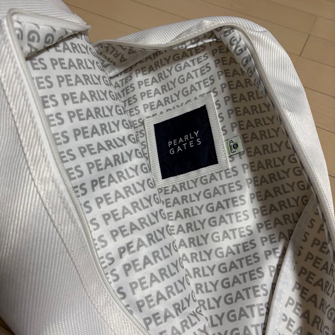 新品 ‼️ PEARLY GATES ★クラブケース★ クラブバッグ★ホワイト