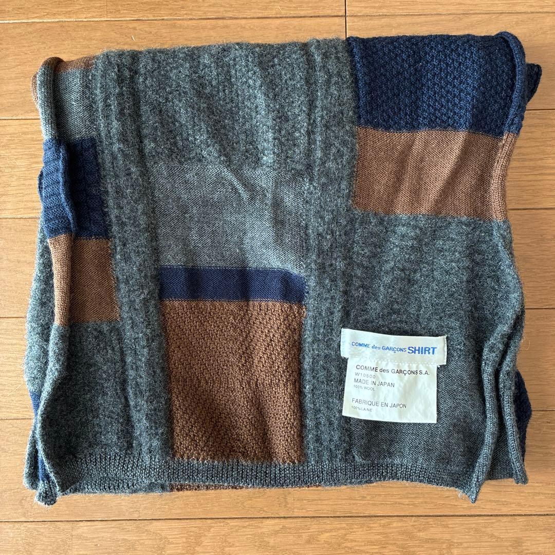 コムデギャルソン　大判マフラー