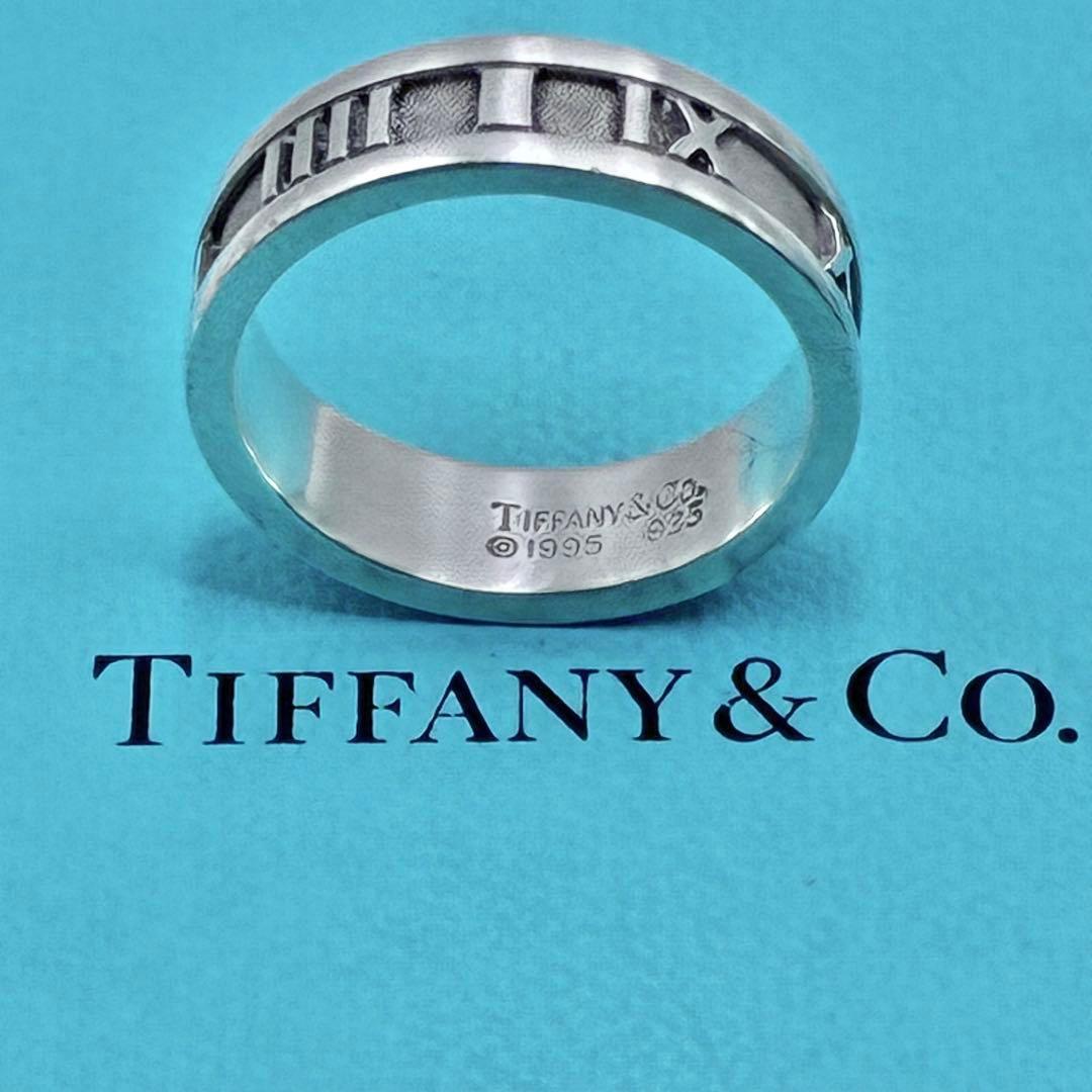 【希少サイズ】ティファニー アトラス リング 19.5号 シルバー925 メンズ