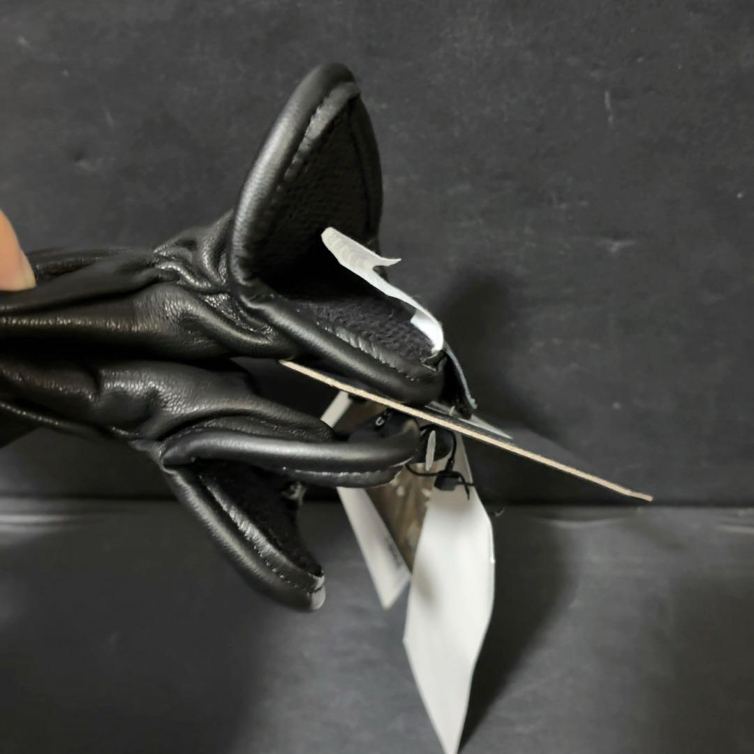 新品タグ付き FILSON ゴートレザーグローブ 手袋 フィルソン ブラック