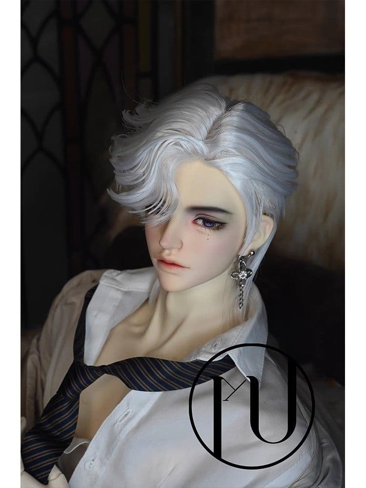 AX755 BJD 1/3 人形 ドール ウィッグ カツラ 耐熱 ハンドメイド