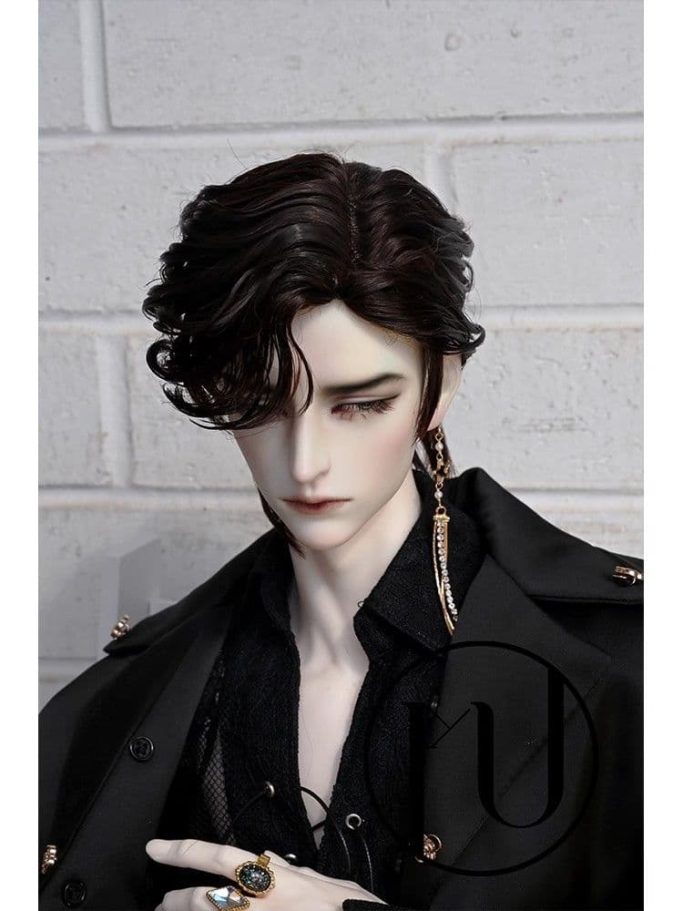 AX755 BJD 1/3 人形 ドール ウィッグ カツラ 耐熱 ハンドメイド