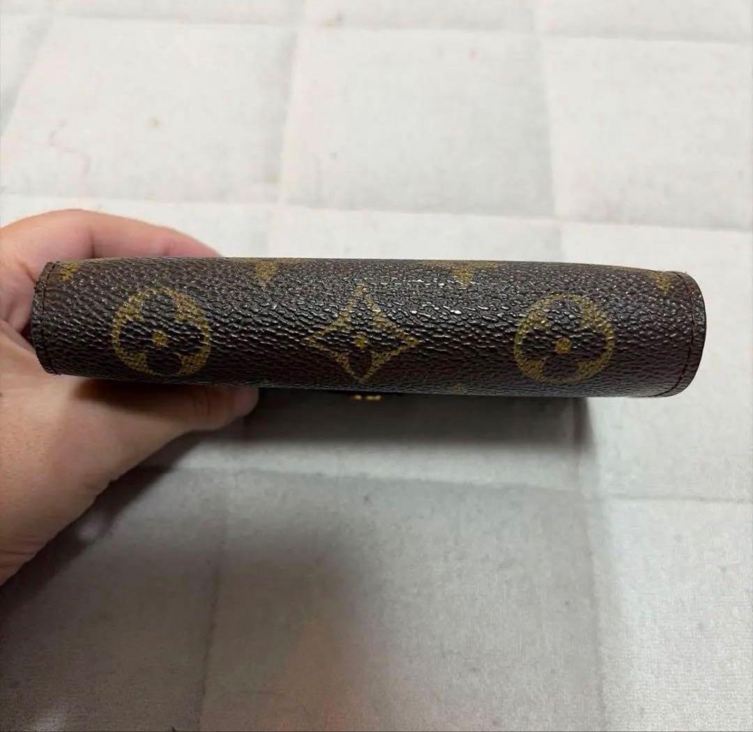Y015 ルイヴィトン　モノグラム　ヴィエノワ　折り財布　コンパクト