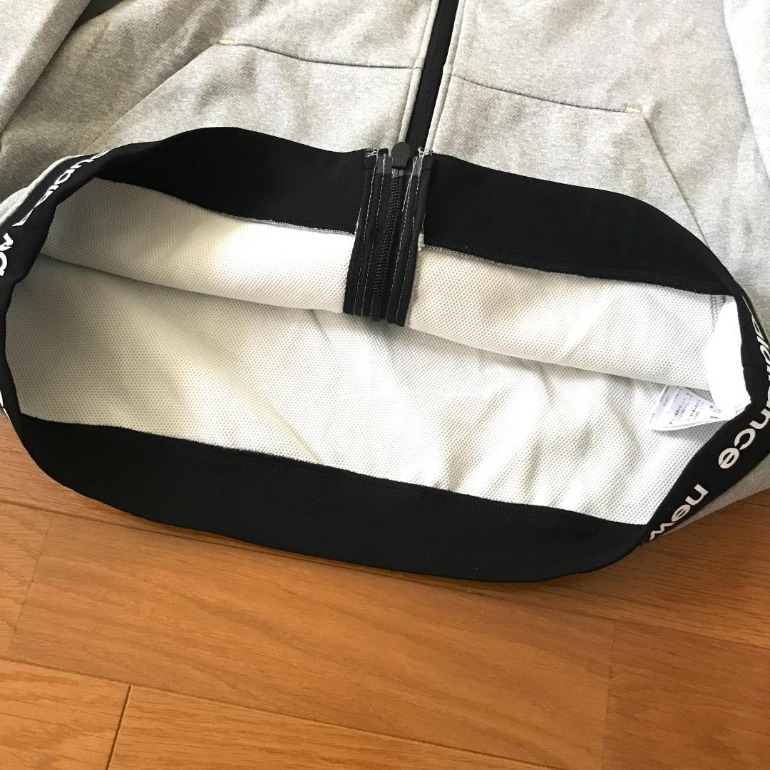 ニューバランス　ゴルフ　フルジップパーカー　 グレー　サイズ6　⑤