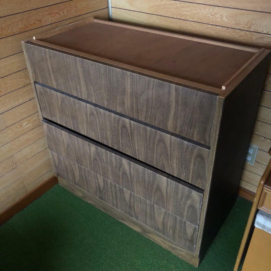 箪笥　たんす　ウッドラック　4段