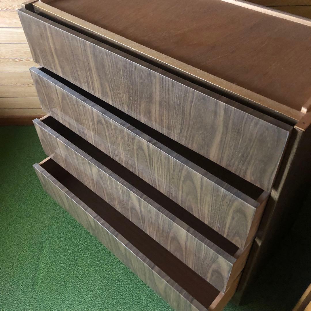 箪笥　たんす　ウッドラック　4段