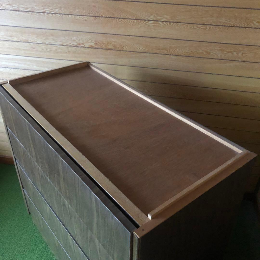 箪笥　たんす　ウッドラック　4段