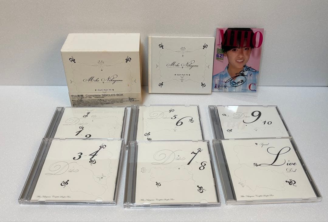 Ｓ*Ｏ様 中山美穂　Complete SINGLES BOX 初回限定生産品 C