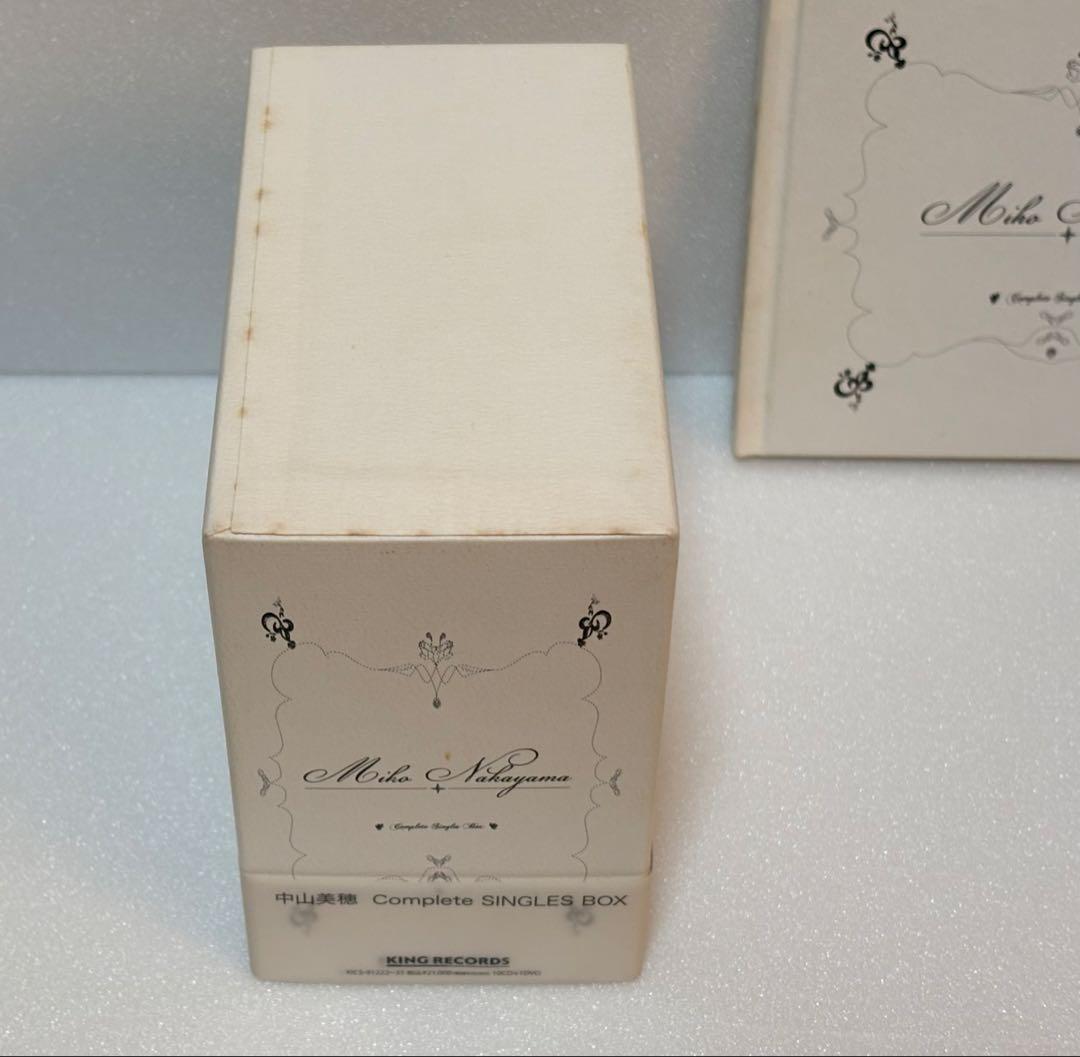 Ｓ*Ｏ様 中山美穂　Complete SINGLES BOX 初回限定生産品 C