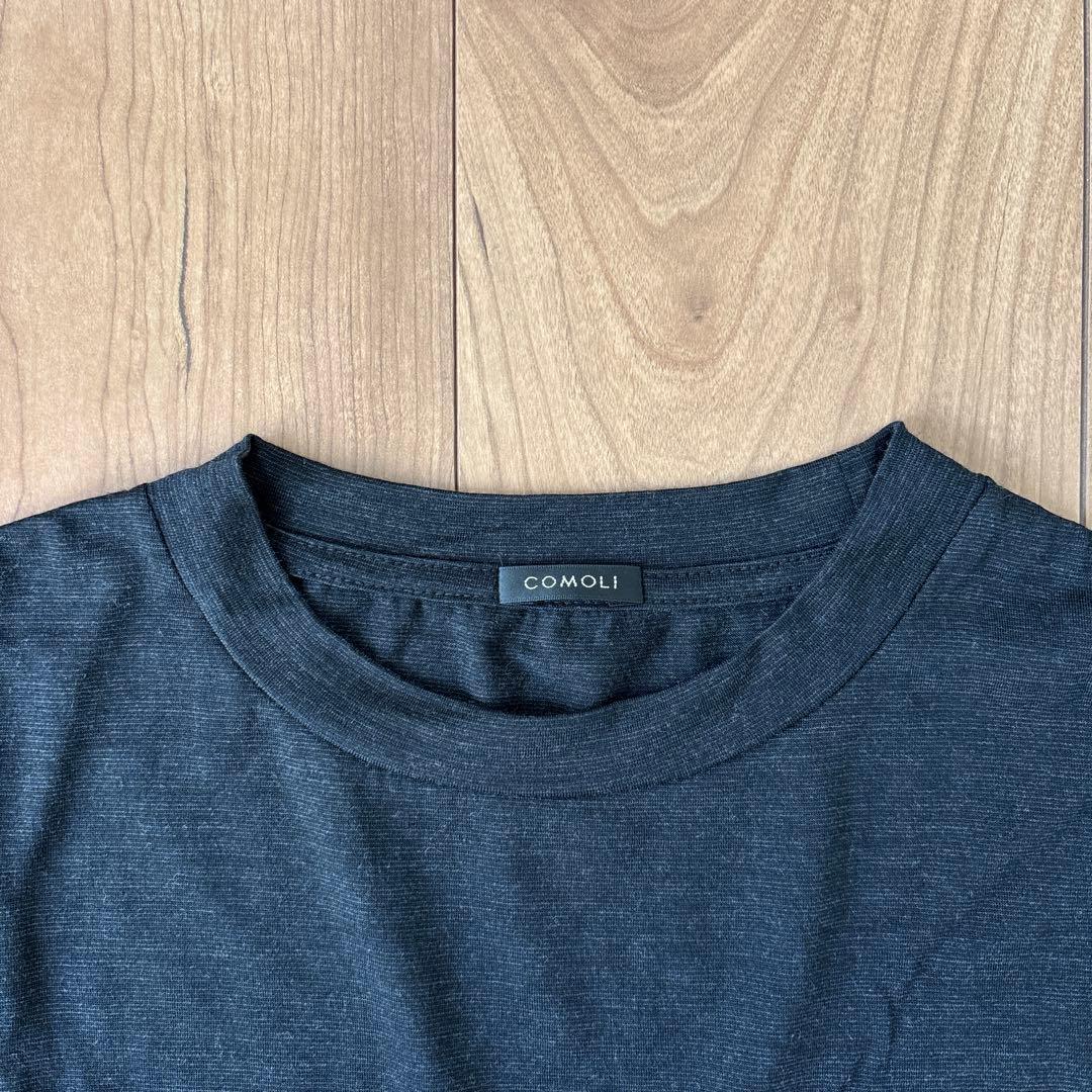 未使用　COMOLI ウール100% Tシャツ　カットソー