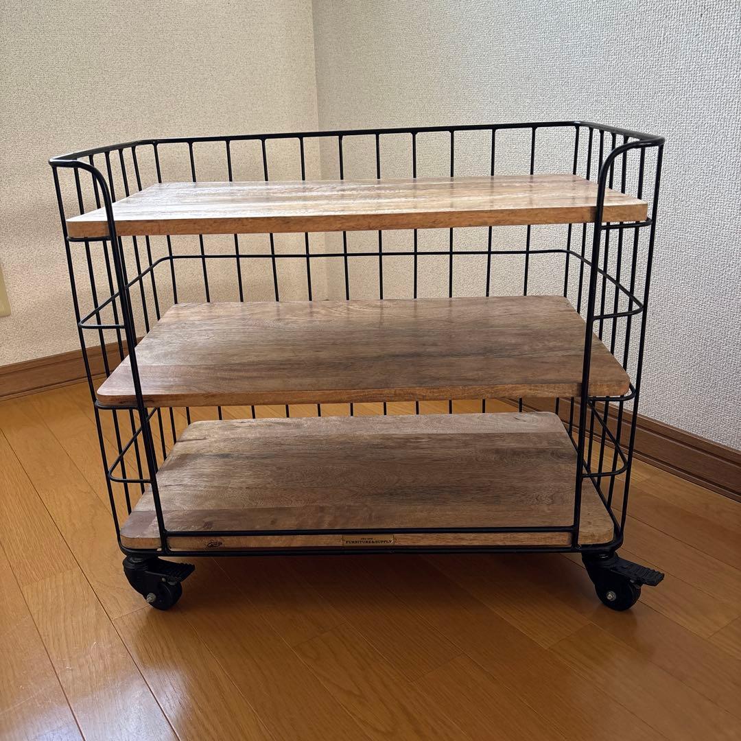 ニコアンド キャスター付きラック