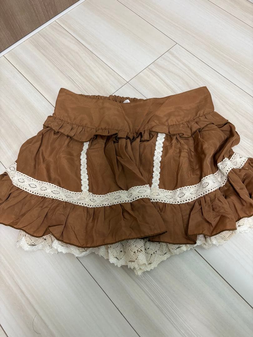 LIZLISA ミニキュロット フェアリーグランジ 森ガール y2k 平成ギャル