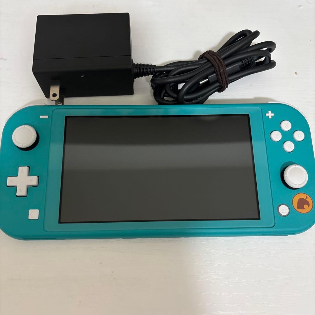 【あつ森デザイン】Switch Lite 本体 ターコイズ