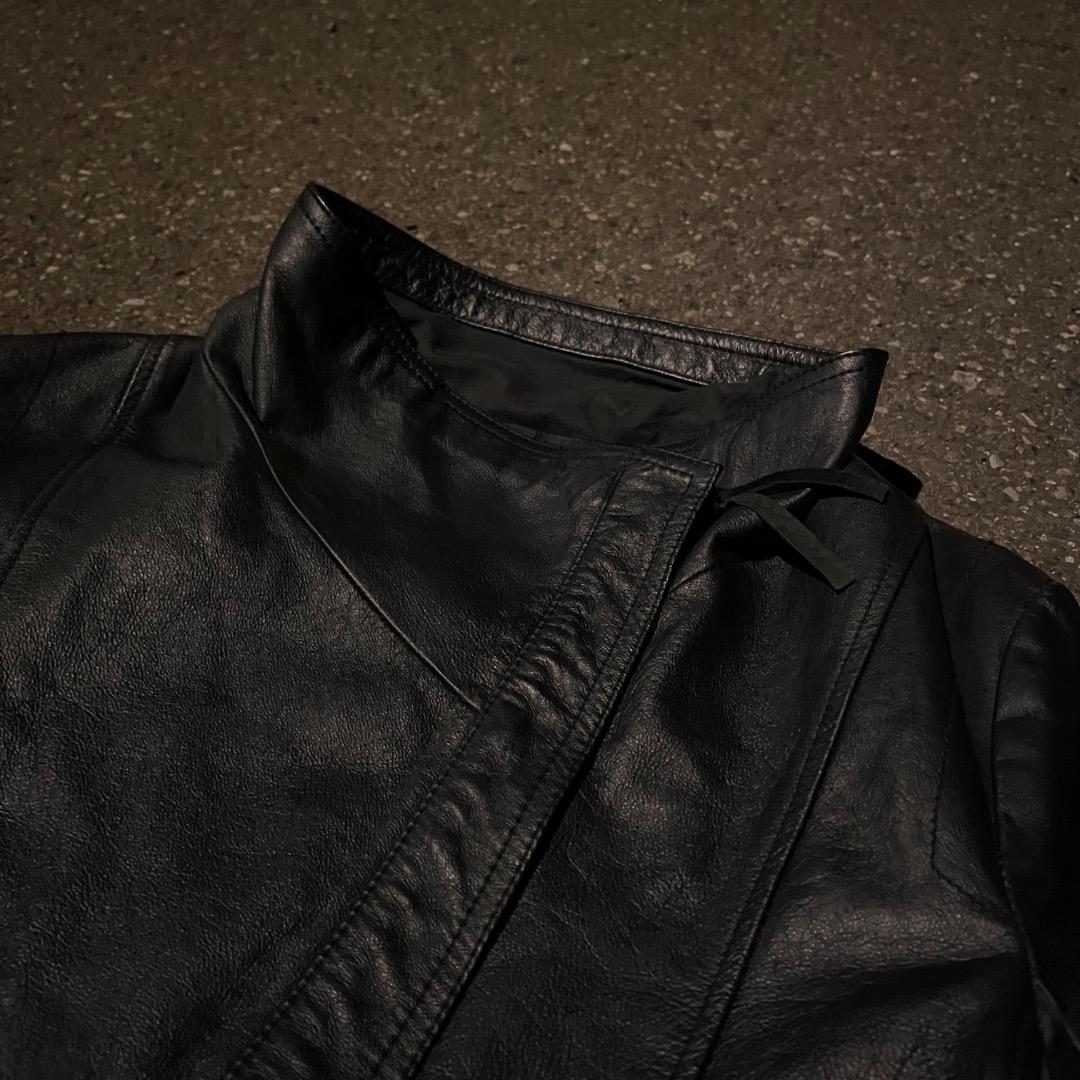 ジャケット・アウター 00s archive gimmick leather jacket y2k