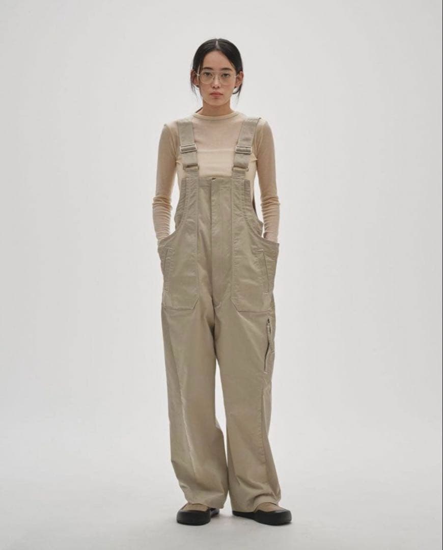 サロペット・オーバーオール・オールインワン Frontzip Cotton Salopette 38