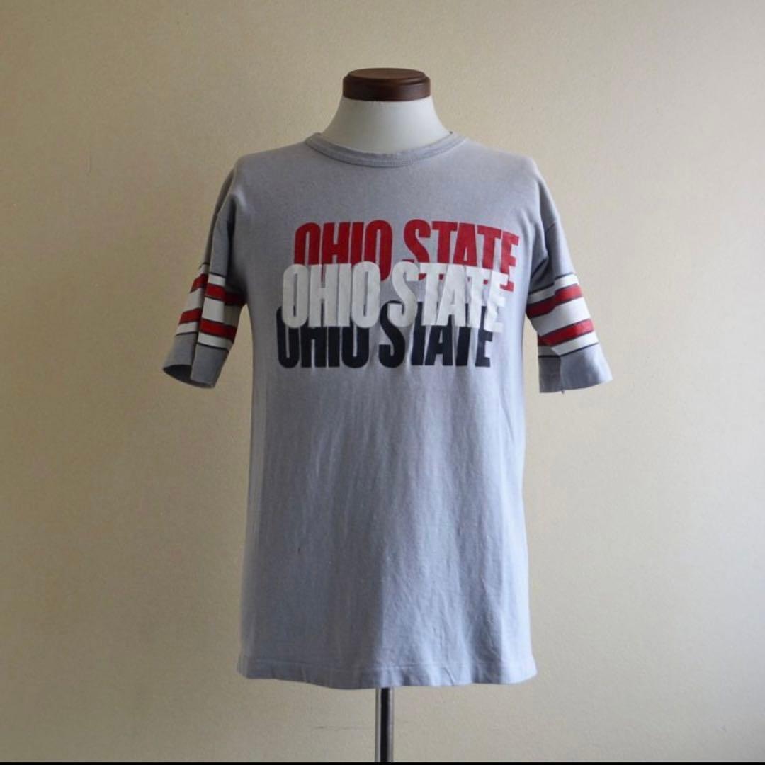 Champion WINフットボールTシャツ　ビンテージ  古着　USA