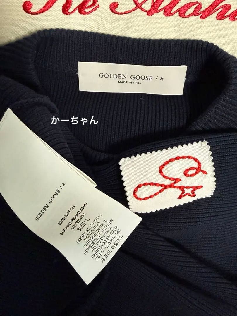 GOLDEN  GOLDEN W’S BOYFRIEND KNIT