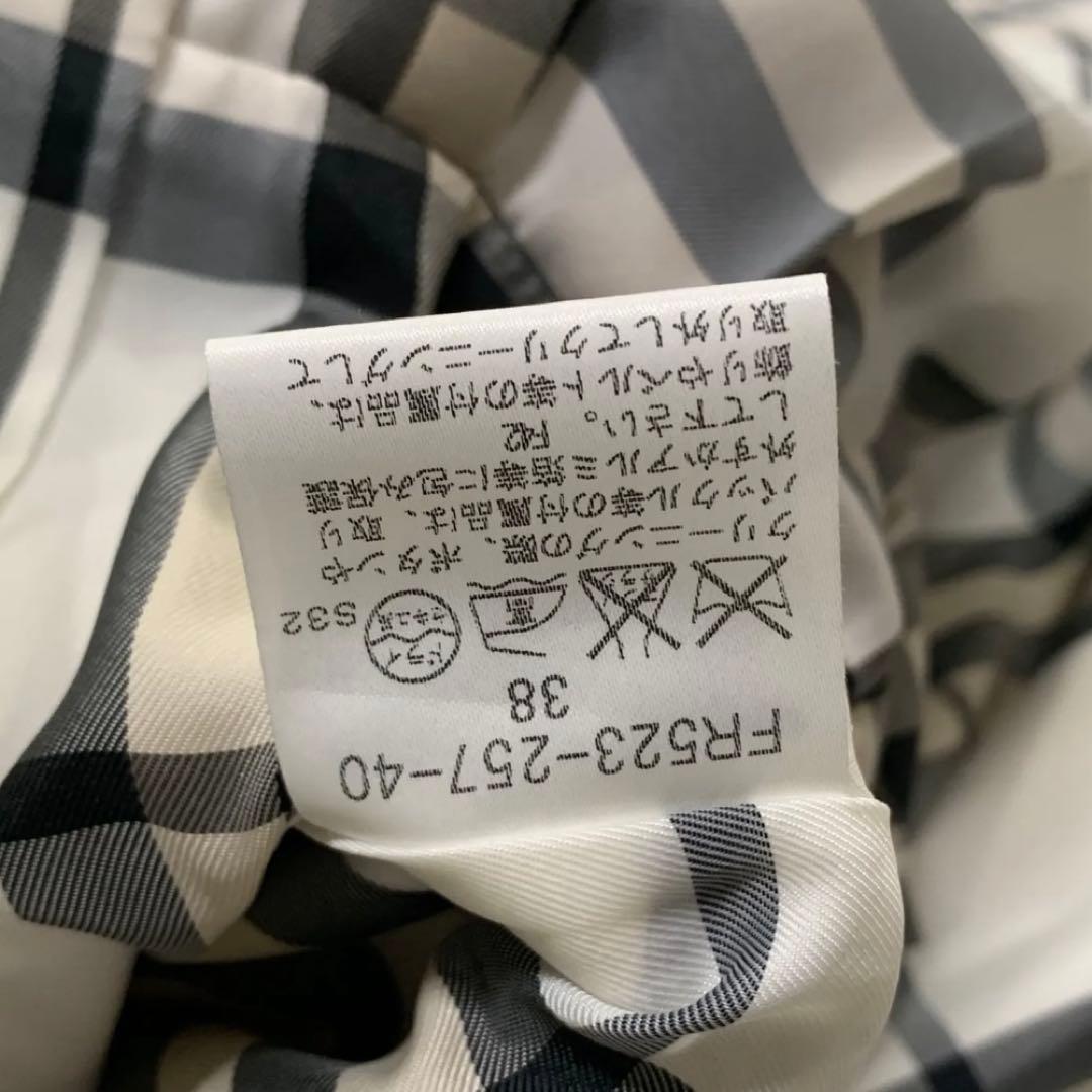 10r54 Burberry バーバリー ブルーレーベル トレンチコート 38