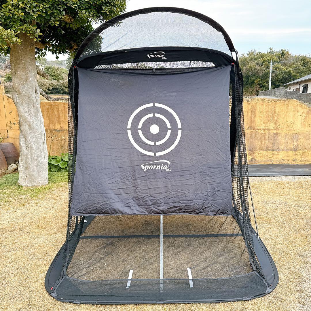 ゴルフネット 練習用 自動返球 Spornia USA スポーニア レギュラー