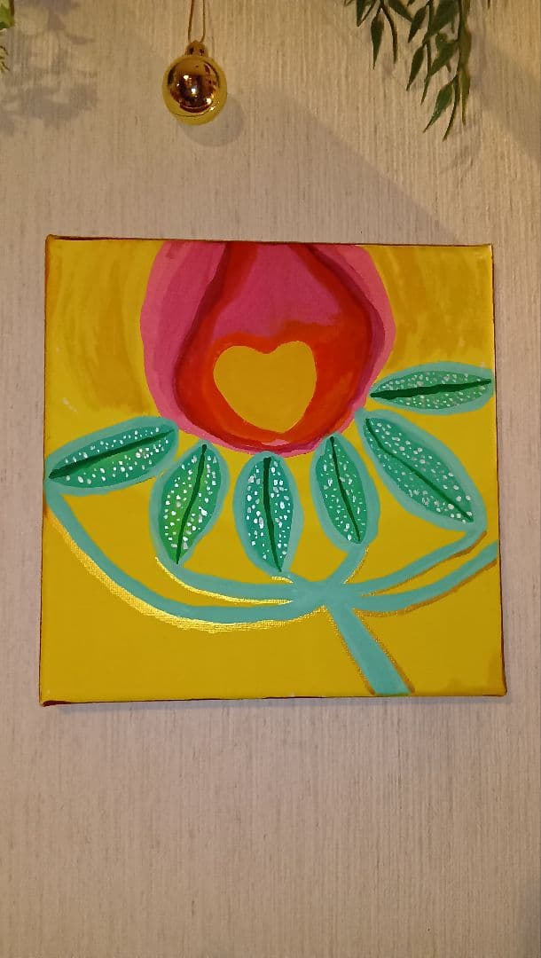 恋をもたらす女神花│原画│一点物